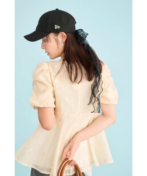 CELFORD（セルフォード）の「小花ジャガードペプラムブラウス（シャツ/ブラウス・レディース・イエロー/ブラック/オフホワイト・36/38）」の16枚目の写真