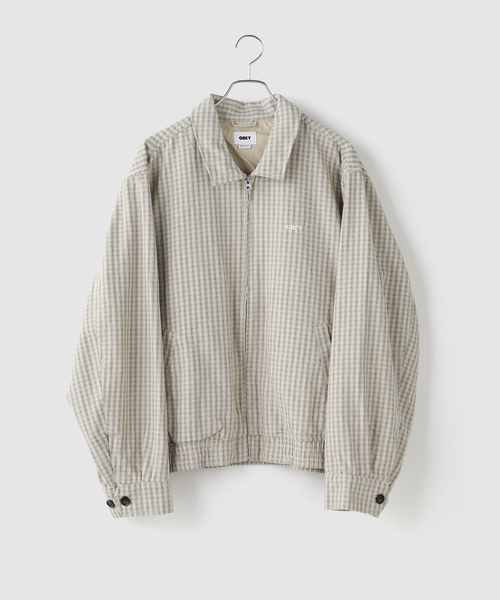OBEY(オベイ)の「OBEY / オベイ LUTHER BLOUSON JACKET(ブルゾン・メンズ・ブラック/ベージュ・LARGE/MEDIUM)」の10枚目の写真