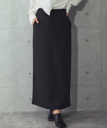 [セットアップ対応】ペンシルロングスカート