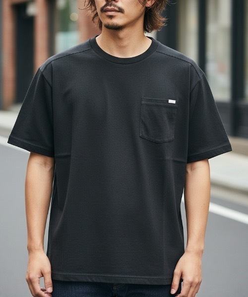 RVCA(ルーカ)の「RVCA メンズ VACANCY PKT SS Tシャツ 【2026年春夏モデル】(Tシャツ/カットソー・メンズ・ブラック系その他/オリーブ/アイボリー/ピンク系その他/ブルー系その他・MEDIUM/LARGE/X-LARGE/SMALL)」の3枚目の写真
