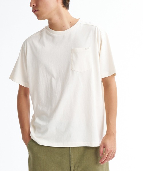 RVCA(ルーカ)の「RVCA メンズ VACANCY PKT SS Tシャツ 【2026年春夏モデル】(Tシャツ/カットソー・メンズ・ブラック系その他/オリーブ/アイボリー/ピンク系その他/ブルー系その他・MEDIUM/LARGE/X-LARGE/SMALL)」の6枚目の写真