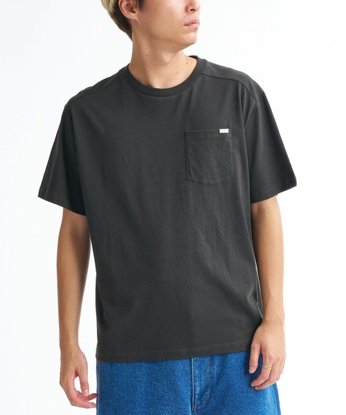 RVCA(ルーカ)の「RVCA メンズ VACANCY PKT SS Tシャツ 【2026年春夏モデル】(Tシャツ/カットソー・メンズ・ブラック系その他/オリーブ/アイボリー/ピンク系その他/ブルー系その他・MEDIUM/LARGE/X-LARGE/SMALL)」の8枚目の写真