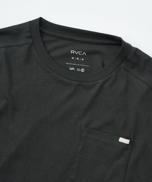 RVCA(ルーカ)の「RVCA メンズ VACANCY PKT SS Tシャツ 【2026年春夏モデル】(Tシャツ/カットソー・メンズ・ブラック系その他/オリーブ/アイボリー/ピンク系その他/ブルー系その他・MEDIUM/LARGE/X-LARGE/SMALL)」の11枚目の写真