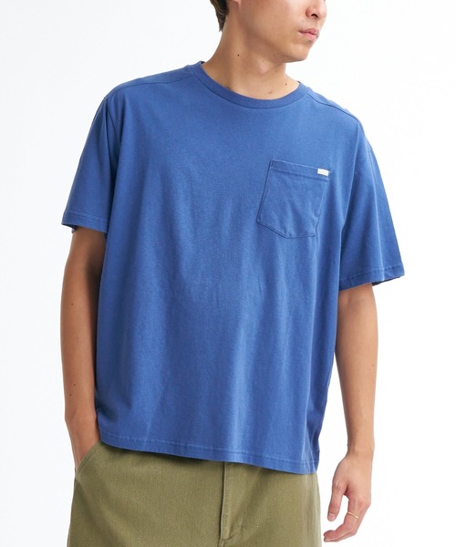 RVCA(ルーカ)の「RVCA メンズ VACANCY PKT SS Tシャツ 【2026年春夏モデル】(Tシャツ/カットソー・メンズ・ブラック系その他/オリーブ/アイボリー/ピンク系その他/ブルー系その他・MEDIUM/LARGE/X-LARGE/SMALL)」の14枚目の写真