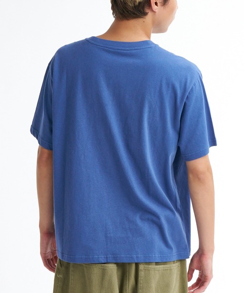 RVCA(ルーカ)の「RVCA メンズ VACANCY PKT SS Tシャツ 【2026年春夏モデル】(Tシャツ/カットソー・メンズ・ブラック系その他/オリーブ/アイボリー/ピンク系その他/ブルー系その他・MEDIUM/LARGE/X-LARGE/SMALL)」の15枚目の写真