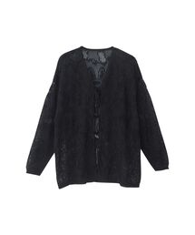 HYSTERIC GLAMOUR | FIRE BEARジャカードメッシュ カーディガン(カーディガン/ボレロ)