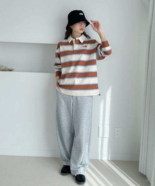 THE NORTH FACE(ザノースフェイス)の「◇THE NORTH FACE◇ WHITE LABEL 正規品/メンズ イージーオン ストライプ ポロシャツ M'S EASYON STRIPE POLO TEE(ポロシャツ・レディース・キャメル/ライトブルー/ブラック・M)」の20枚目の写真