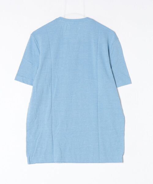 BANANA REPUBLIC FACTORY STORE（バナナリパブリック ファクトリーストア）の「BANANA REPUBLIC FACTORY STORE　　スタンダードフィット リネンブレンド ノッチネック Tシャツ（Tシャツ/カットソー・メンズ・ベージュ/ネイビー/ブルー/ピンク/グリーン・XL/M/S/L）」の10枚目の写真