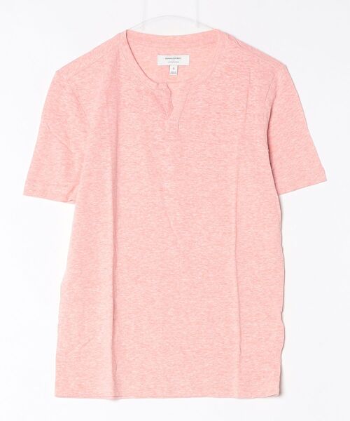 BANANA REPUBLIC FACTORY STORE（バナナリパブリック ファクトリーストア）の「BANANA REPUBLIC FACTORY STORE　　スタンダードフィット リネンブレンド ノッチネック Tシャツ（Tシャツ/カットソー・メンズ・ベージュ/ネイビー/ブルー/ピンク/グリーン・XL/M/S/L）」の12枚目の写真