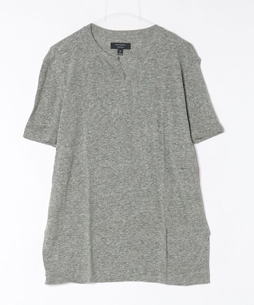 BANANA REPUBLIC FACTORY STORE（バナナリパブリック ファクトリーストア）の「BANANA REPUBLIC FACTORY STORE　　スタンダードフィット リネンブレンド ノッチネック Tシャツ（Tシャツ/カットソー・メンズ・ベージュ/ネイビー/ブルー/ピンク/グリーン・XL/M/S/L）」の13枚目の写真