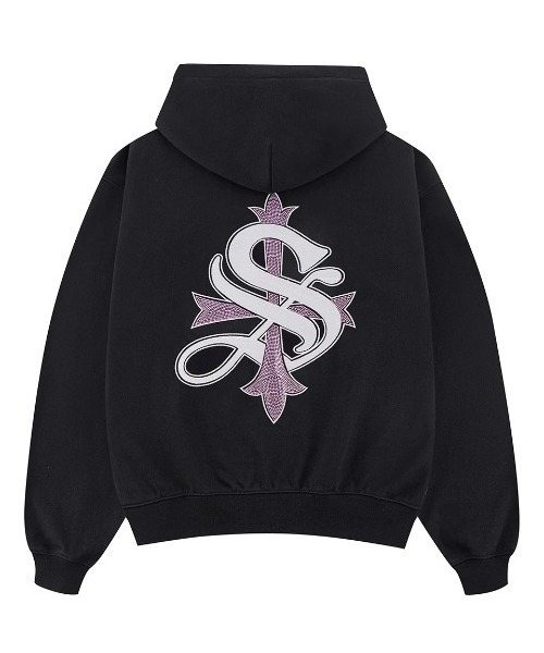 A'GEM/9 × .kom 『SUPPLIER/サプライヤー』Cross Zip Hoodie V2/クロス