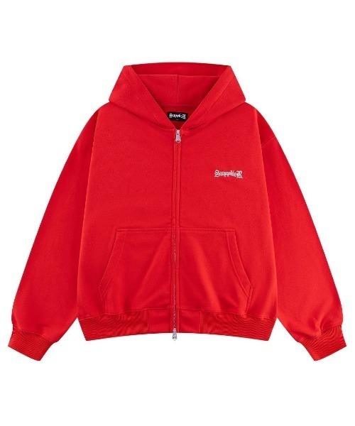 A'GEM/9 × .kom 『SUPPLIER/サプライヤー』Cross Zip Hoodie V2/クロス
