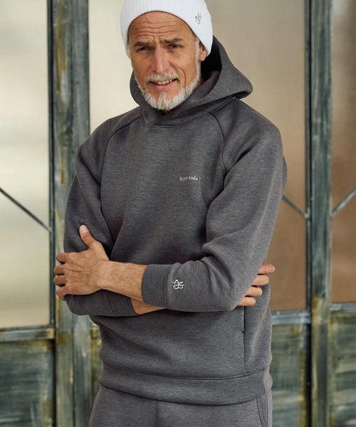 mpa4061-cardboard knit raglan sleeve hoodie パーカー(M26S-21