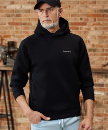 Maison code 13（メゾンコードサーティーン）の「mpa4061-cardboard knit raglan sleeve hoodie パーカー(M26S-21)（パーカー）」