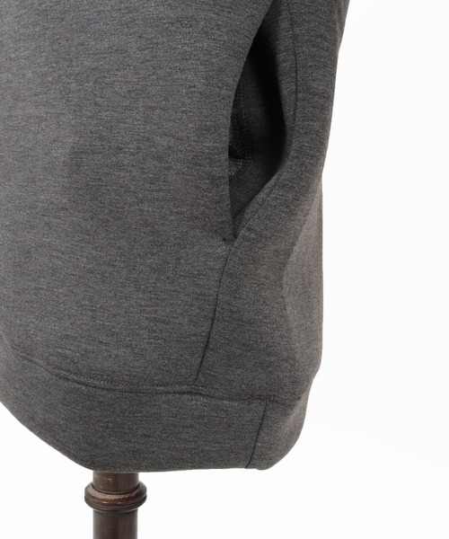 Maison code 13（メゾンコードサーティーン）の「mpa4061-cardboard knit raglan sleeve hoodie パーカー(M26S-21)（パーカー・メンズ・グリーン系その他/グレー/ブラック・S/M/L/XL）」の22枚目の写真