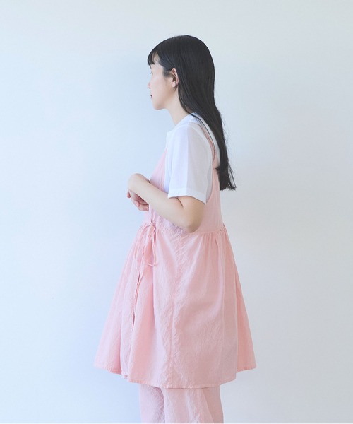 yuni(ユニ )の「cotton cupla product dye cachecoeur bitier blouse(シャツ/ブラウス・レディース・ピンク・FREE)」の8枚目の写真