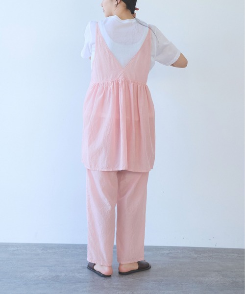 yuni(ユニ )の「cotton cupla product dye cachecoeur bitier blouse(シャツ/ブラウス・レディース・ピンク・FREE)」の6枚目の写真