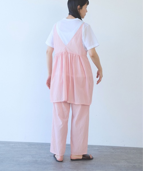 yuni(ユニ )の「cotton cupla product dye cachecoeur bitier blouse(シャツ/ブラウス・レディース・ピンク・FREE)」の7枚目の写真