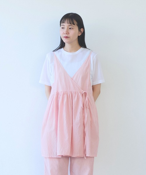 yuni(ユニ )の「cotton cupla product dye cachecoeur bitier blouse(シャツ/ブラウス・レディース・ピンク・FREE)」の10枚目の写真