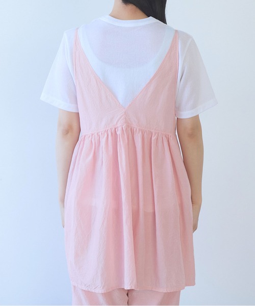 yuni(ユニ )の「cotton cupla product dye cachecoeur bitier blouse(シャツ/ブラウス・レディース・ピンク・FREE)」の14枚目の写真