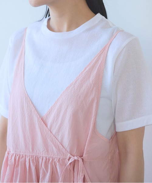 yuni(ユニ )の「cotton cupla product dye cachecoeur bitier blouse(シャツ/ブラウス・レディース・ピンク・FREE)」の15枚目の写真
