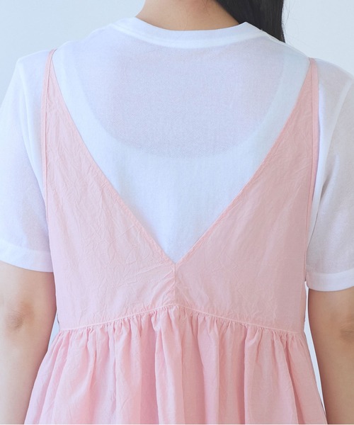 yuni(ユニ )の「cotton cupla product dye cachecoeur bitier blouse(シャツ/ブラウス・レディース・ピンク・FREE)」の19枚目の写真