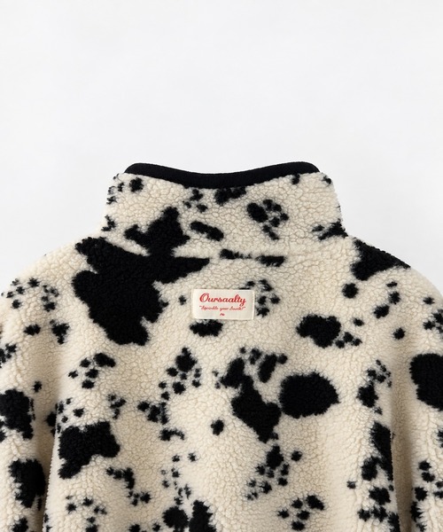 CANAL JEAN(キャナルジーン)の「OURSAALTY Dalmatian Anorak Jumper(その他アウター・レディース・ブラック・ONE SIZE)」の6枚目の写真
