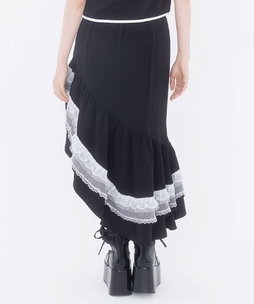 FickleBebe（フィクルベベ）の「イレヘムマーメイドＳＫ（スカート・レディース・ブラック/その他1・1/0）」の8枚目の写真