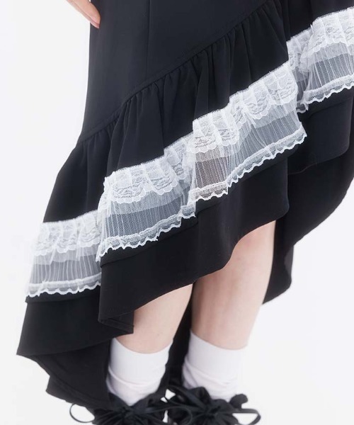 FickleBebe（フィクルベベ）の「イレヘムマーメイドＳＫ（スカート・レディース・ブラック/その他1・1/0）」の9枚目の写真