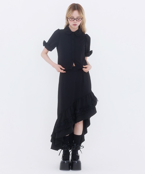 FickleBebe（フィクルベベ）の「イレヘムマーメイドＳＫ（スカート・レディース・ブラック/その他1・1/0）」の10枚目の写真