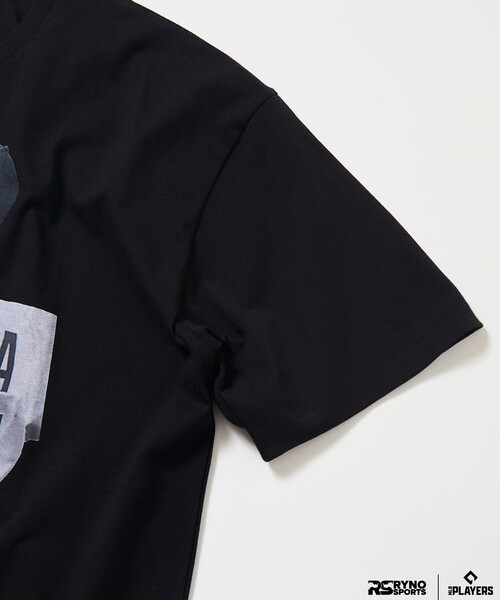FREAK'S STORE（フリークスストア）の「MLB PLAYERS× RYNO SPORTS ×FREAK’S STORE 別注 【SENGA】CLOSE UP PHOTO TEE（Tシャツ/カットソー・メンズ・ブラック・LARGE/MEDIUM）」の4枚目の写真