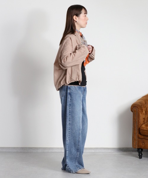 cepo（セポ）の「【ZOZO限定カラー】〈袖2way〉アソートカラーシアードロストマルチシャツ（シャツ/ブラウス・レディース・オフホワイト/サックスブルー/イエロー/ベージュ/ホワイト系その他/ピンク・M）」の17枚目の写真