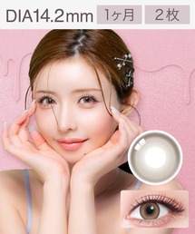colors（コンタクト）（カラーズコンタクト）の「colors 1month ヒビコ（2枚入り）（コンタクトレンズ・カラコン）」