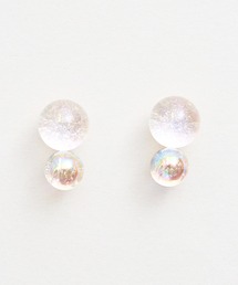Zoule ゾーラ：Soleaシリーズ　lameball　ラメ　ボール　ピアス