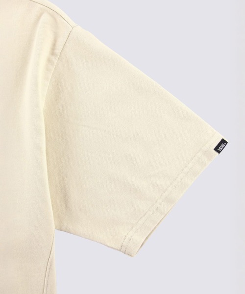 VANS（バンズ）の「VACATION サイドパネル Tシャツ / LR SIDE PANEL TEE oatmeal VN000NN12N11（Tシャツ/カットソー・メンズ・オフホワイト・X-LARGE/SMALL/MEDIUM/LARGE）」の5枚目の写真