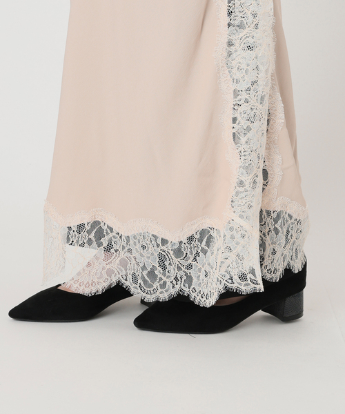 Deuxieme Classe（ドゥーズィエムクラス）の「*Lace Trimmed ドレス 1（ワンピース・レディース・ベージュ・FREE）」の18枚目の写真