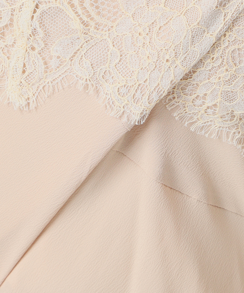 Deuxieme Classe（ドゥーズィエムクラス）の「*Lace Trimmed ドレス 1（ワンピース・レディース・ベージュ・FREE）」の21枚目の写真