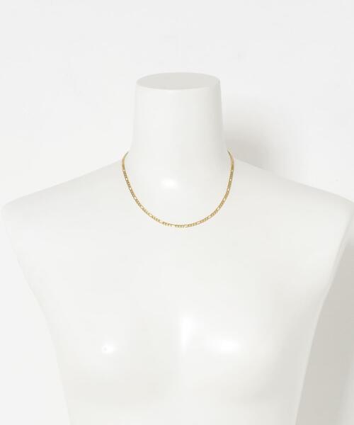 URBAN RESEARCH（アーバンリサーチ）の「decor『デコール』　STAINLESS FLATCHAIN NEC（ネックレス・レディース・ゴールド・ONE）」の3枚目の写真