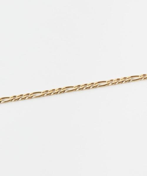 URBAN RESEARCH（アーバンリサーチ）の「decor『デコール』　STAINLESS FLATCHAIN NEC（ネックレス・レディース・ゴールド・ONE）」の4枚目の写真