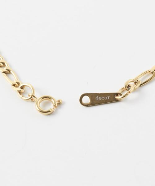 URBAN RESEARCH（アーバンリサーチ）の「decor『デコール』　STAINLESS FLATCHAIN NEC（ネックレス・レディース・ゴールド・ONE）」の5枚目の写真