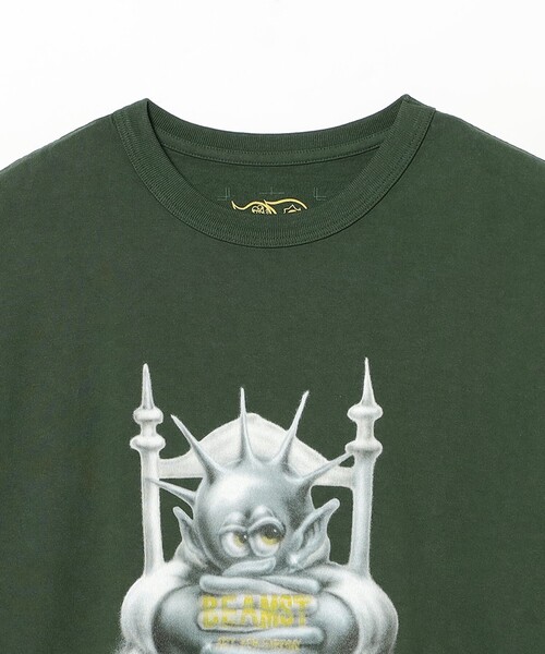 BEAMS T(ビームスティー)の「Ryota Daimon / ART FOR EVERYDAY TEE(Tシャツ/カットソー・メンズ・ホワイト/グリーン/ブラック・LARGE/MEDIUM/X-SMALL/XX-LARGE/X-LARGE/SMALL)」の5枚目の写真