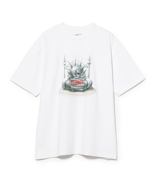 BEAMS T(ビームスティー)の「Ryota Daimon / ART FOR EVERYDAY TEE(Tシャツ/カットソー・メンズ・ホワイト/グリーン/ブラック・LARGE/MEDIUM/X-SMALL/XX-LARGE/X-LARGE/SMALL)」の14枚目の写真