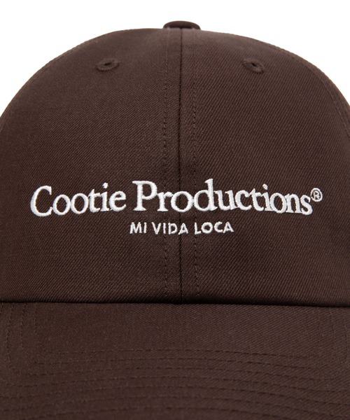 COOTIE PRODUCTIONS（クーティープロダクションズ）の「T/W Twill 6 Panel Cap（キャップ・メンズ・ブラウン/ブラック・FREE）」の6枚目の写真