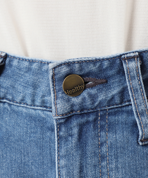 plage(プラージュ)の「Healthy denim / ヘルシーデニム 別注 SLIT デニムパンツ(デニムパンツ・レディース・クリアブルー・25/24/23)」の18枚目の写真