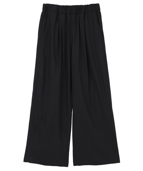 MELROSE claire(メルローズ クレール)の「【リネンレーヨンワイドストレートパンツ】(その他パンツ・レディース・ダークネイビー/セージグリーン/ベージュ・3/2)」の22枚目の写真