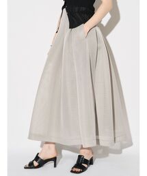 ELENDEEK（エレンディーク）の「メッシュボンディングフレアスカート（スカート）」