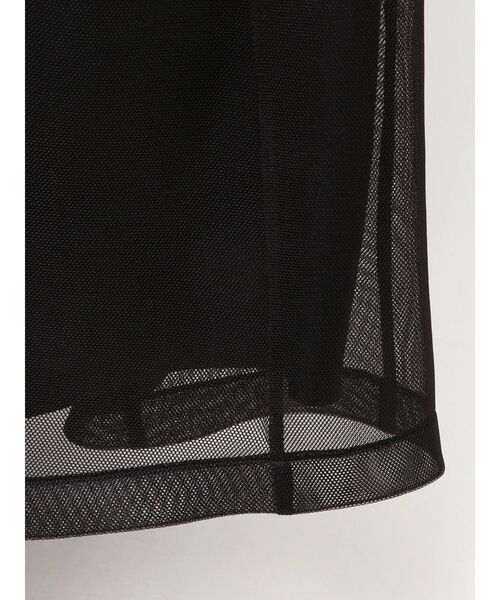 ELENDEEK（エレンディーク）の「MESH BONDING FLARED SK（スカート・レディース・ブラック/ライトグレー・2/1）」の22枚目の写真