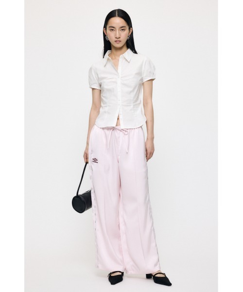 U/M SATIN トラックパンツ（その他パンツ）｜MOUSSY（マウジー）の