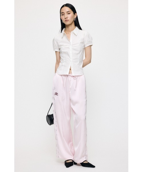 U/M SATIN トラックパンツ（その他パンツ）｜MOUSSY（マウジー）の
