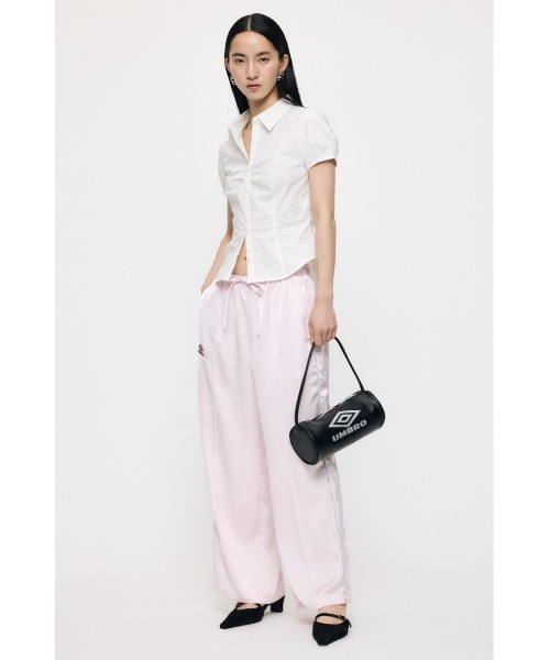 MOUSSY UMBRO U/M SATIN TRACK パンツ U/M SATIN トラックパンツ（その他パンツ）｜MOUSSY（マウジー）の